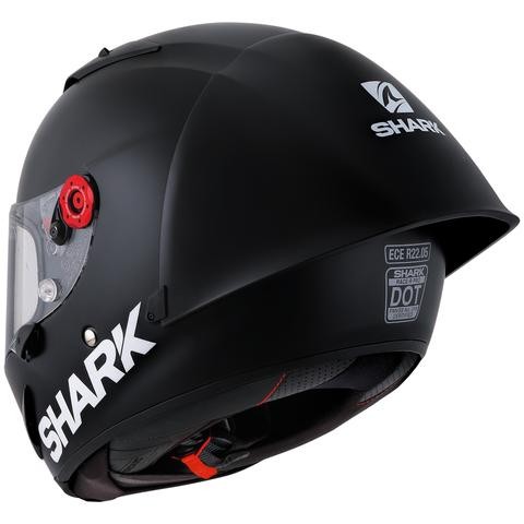 SHARK RACE-R PRO GP SPOILER RACING #1 Helmet MATTE BLACK